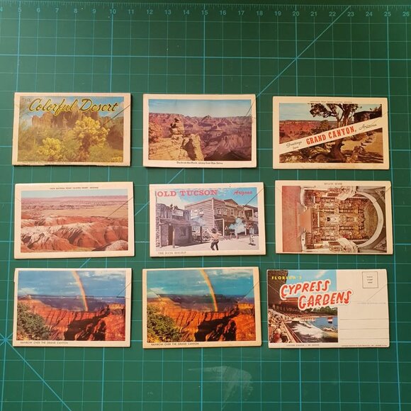 Post Card Booklets From the 1960's x9 - Picture 2 of 2